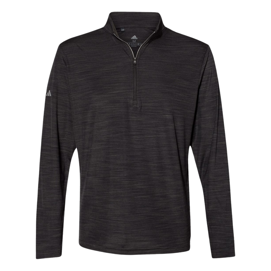 Lightweight Melange Quarter Zip Pullover