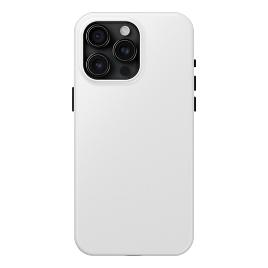 IPHONECASE.White:iPhone 15 Plus.TCP