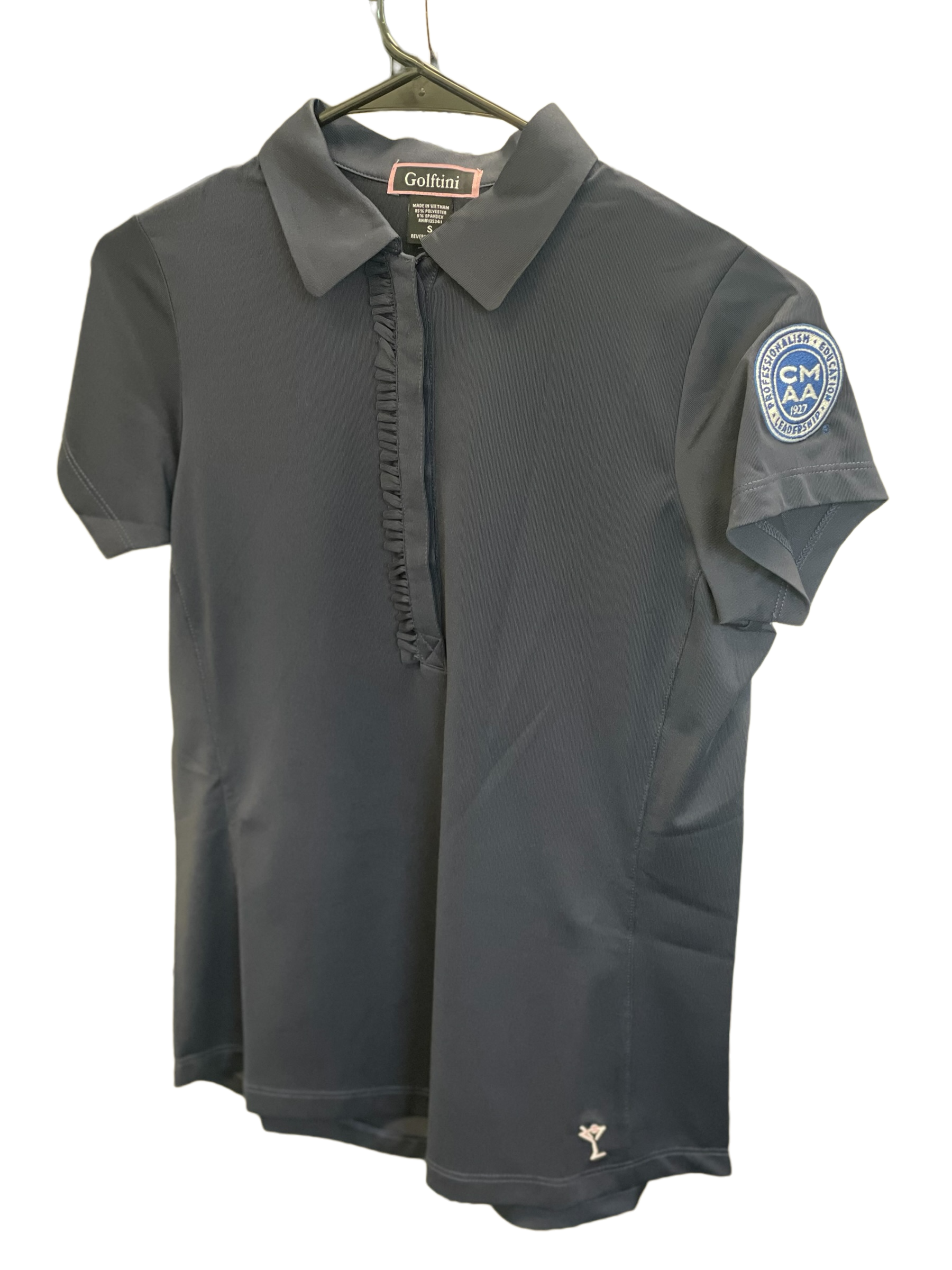 Golftini Ladies' Short Sleeve Ruffle Polo